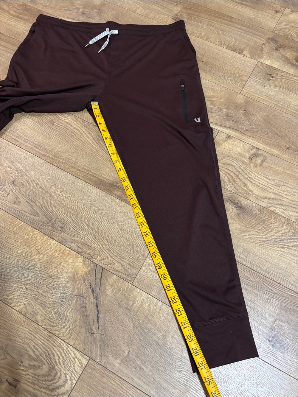 Vuori sunday performance maroon joggers mens size Large - Picture 6 of 9